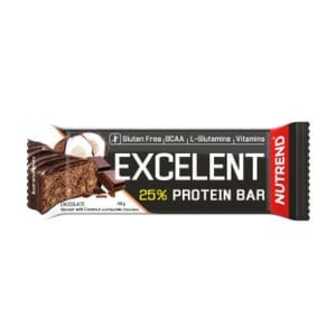 Протеїновий батончик Nutrend Excelent 25% Protein Bar Шоколад + кокос, 85 г
