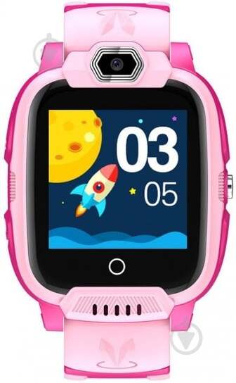 УЦЕНКА! Смарт-часы детские Canyon Jondy KW-44 Kids music pink 4G Camera GPS WiFi (CNE-KW44PP) (УЦ №3570)
