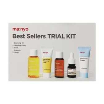 Набір для обличчя Manyo Best Sellers Trial Kit (гідрофільна олія, 55 мл + пінка для вмивання, 20 мл + тонер, 30 мл + сироватка, 12 мл + крем, 20 мл)