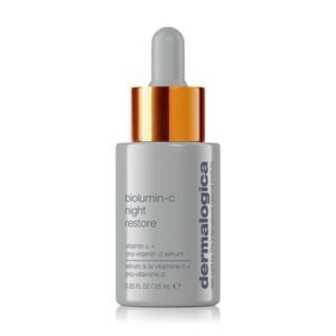 Нічна відновлювальна сироватка для обличчя Dermalogica Biolumin-C Night Restore з вітаміном С, 25 мл