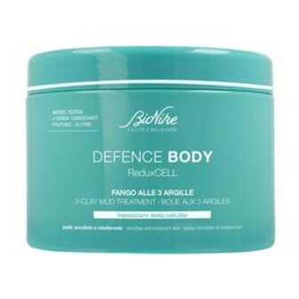 Антицелюлітна суміш трьох глин для тіла BioNike Defence Body Sculpt 3-Clay Mud Treatment, 500 г