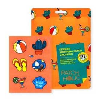 Патчі для обличчя Patch Holic Sticker Soothing Patch Vacation, 12 г, 6 шт