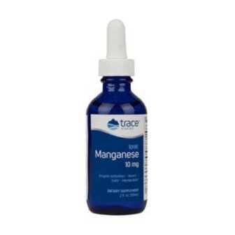 Марганець іонний Trace Minerals Ionic Manganese в рідині, 10 мг, 59 мл