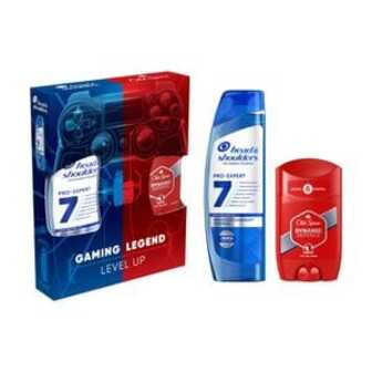 Подарунковий набір чоловічий Head & Shoulders (шампунь, 250 мл + дезодорант-стік Old Spice Dynamic Defence, 65 мл)
