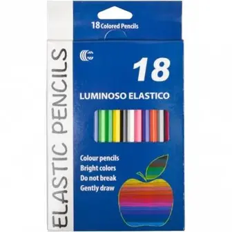 Олівець 18 кольорів Luminoso elastico "С" CR755-18-UC