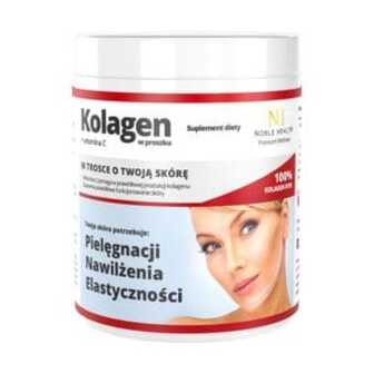 Колаген + вітамін C Noble Health Collagen + Vitamin C в порошку, 100 г
