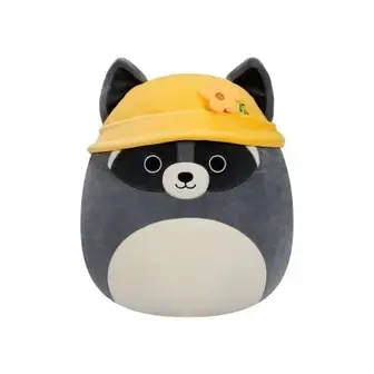 М'яка іграшка Єнот Роккі в панамці Squishmallows SQER00820-UC, 13 см
