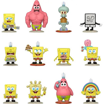 Ігрова фігурка Funko Pop! Mystery Minis - Sponge Bob Square Pants Губка Боб в асортименті (76102)