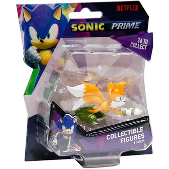 Ігрова фігурка Sonic Prime Тейлз готовий до бою, 6,5 см (SON2010B)