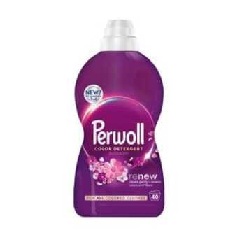 Засіб для делікатного прання Perwoll Renew Color Detergent Blossom Відновлення та аромат, 40 циклів прання, 2 л