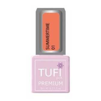 Гель-лак для нігтів Tufi Profi Premium Summertime, 01 Чорнобривці, 8 мл