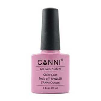 Гель-лак для нігтів Canni Gel Color System Color Coat Soak-off UV&LED 066 Блідо-пурпурний, 7.3 мл