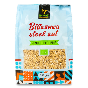 Крупа вівсяна Екород різана органічна, 350г