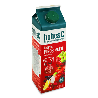 Напій соковий Hohes C Classic Red Multi з 7 вітамінами, 1л
