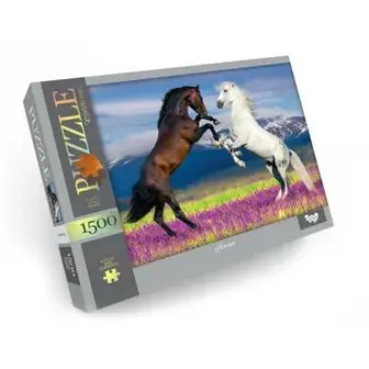 Пазл класичний "Дуель" Danko Toys C1500-04-05-UC 1500 елементів