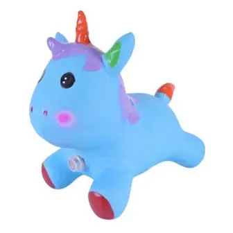 Дитяча іграшка-стрибун "Єдиноріг" Bambi RB2520(Blue)-UC