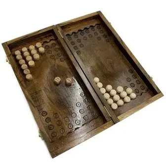 Настільна гра "Нарди дерев'яні" Backgammon 3 Newt NR-3540-UC ручна робота