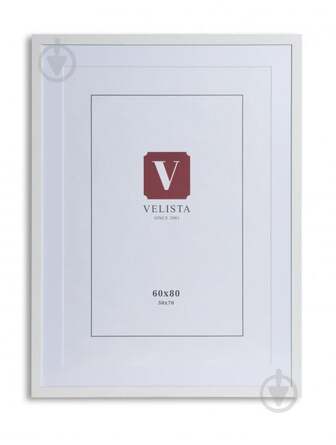 УЦЕНКА! Фоторамка с паспарту Velista 24W-6003v 60х80/50х70 см светлое дерево (УЦ №3595)