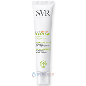 Себіаклер крем сонцезахисний з SPF50+