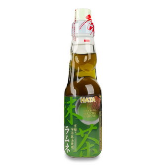 Напій Hata Kosen Ramune зі смаком матчі газований, 0.2л
