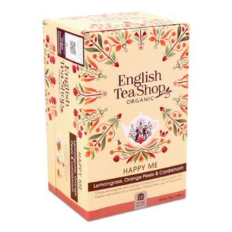 Чай трав'яний English Tea Shop Happy Me органічний, 20*1.5г/уп