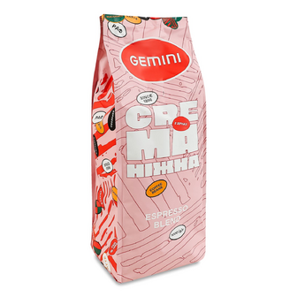 Кава в зернах Gemini Crema Grains натуральна, 1кг