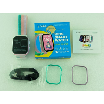 Смарт-годинник Gelius Pro GP-PK008 (Rainbow) White Kids smart watch with GPS/4G (Pro GP-PK008 (Rainbow) White)