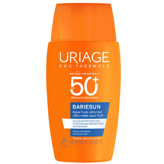 Бар'єсан сонцезахисний ультраматувальний аква-флюїд SPF50+