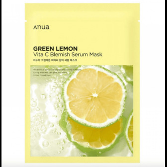 ANUA Green Lemon Vita C Blemish Serum Mask