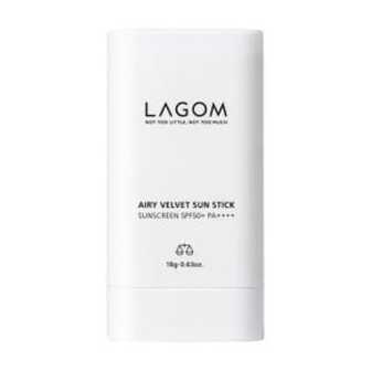 Сонцезахисний стік для обличчя та тіла LAGOM Airy Velvet Sun Stick SPF 50+ PA++++, 18 г