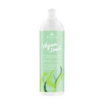 Поживний шампунь для волосся Kallos Cosmetics KJMN Vegan Soul Nourishing Shampoo з рослинними протеїнами та маслом авокадо, 1 л