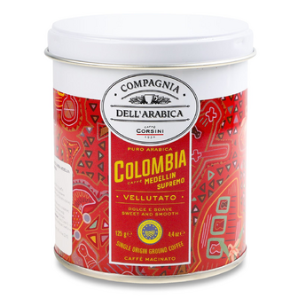 Кава мелена Compagnia Dell'Arabica Colombia з/б, 125г