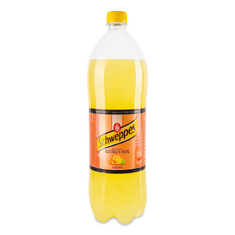 Напій Schweppes Цитрус мікс безалкогольний газований, 1.35л