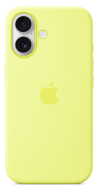 Чохол для смартфону Apple Silicone Case with MagSafe iPhone 17 Neon Yellow (MGEV4)