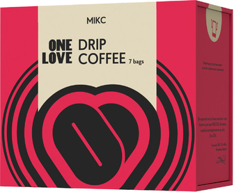 Дріп-кава One Love Дріп-бокс МІКС 7 шт.