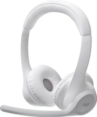 Гарнітура бездротова Logitech Zone 300 Bluetooth Off-White (981-001417)