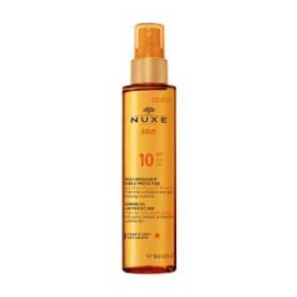 Бронзувальна олія для тіла та обличчя Nuxe Tanning Sun Oil SPF10, 150 мл