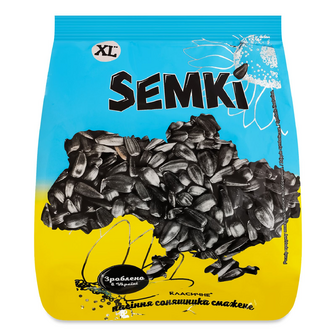 Насіння соняшника Semki XL смажене, 200г