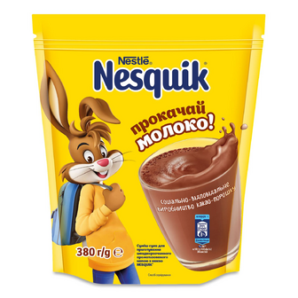 Напій з какао Nesquik Opti-Start швидкорозчинний, 380г