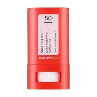 Сонцезахисний стік для обличчя Thank You Farmer Sun Project Silky Calming Sun Stick, SPF 50+ PA++++, 14 г
