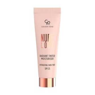 Тональний крем для обличчя Golden Rose Nude Look Radiant Tinted Moisturiser, SPF 25, 03 Deep Tint, 32 мл