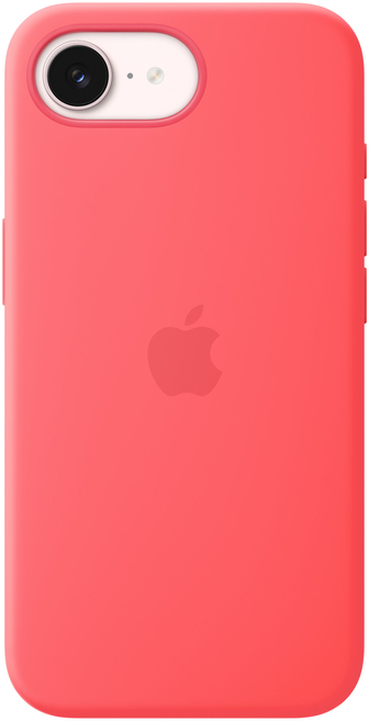 Чохол для смартфону Apple Silicone Case with MagSafe iPhone 17e Bright Guava (MHWH4ZM/A)