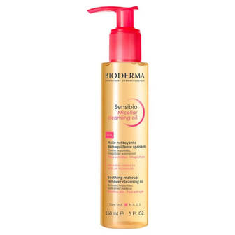 Bioderma Sensibio Micellar Cleansing Oil Очищувальна міцелярна олія для чутливої шкіри обличчя  термін придатності 30.11.26