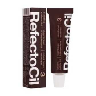 Фарба для брів і вій RefectoCil Eyelash and Eyebrow 3.0 Natural Brown, 15 мл