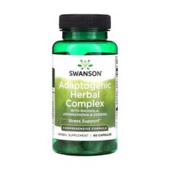 Адаптогенний трав'яний комплекс Swanson Adaptogenic Herbal Complex, 60 капсул