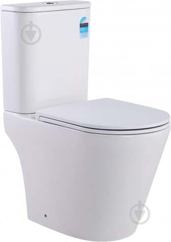 УЦЕНКА! Унитаз-компакт ScandiSPA RAN TORNADO с сиденьем Duroplast SLIM soft-close (УЦ №3695)