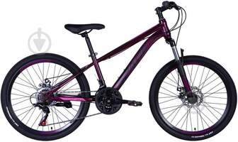 УЦЕНКА! Велосипед Space 24" 13" (33 см) MARS DD FR OPS-SP-24-003 фиолетовый (УЦ №3695)
