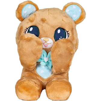 М’яка іграшка Peekapets Ведмедик коричневий 30 см (907867)