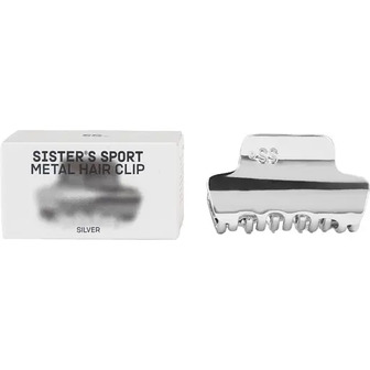 Металева заколка для волосся Sister's Aroma silver