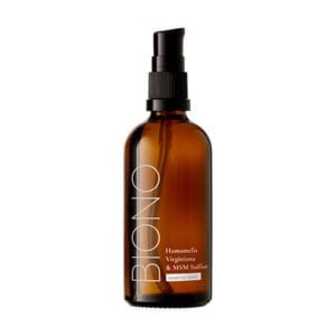 Тонік-есенція для обличчя Biono Hamamelis Virginiana and MSM Sulfur Essence Tonic з гідролатом гамамелісу та органічною сіркою, 100 мл